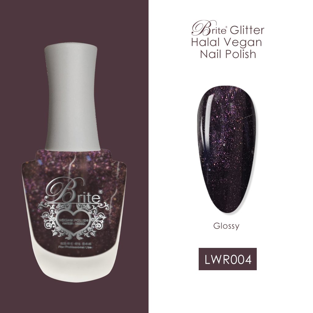 Brite Halal Vegan Nail Polish (Purple Series)