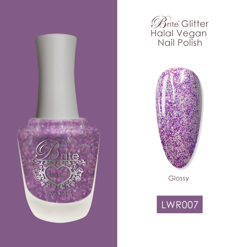 Brite Halal Vegan Nail Polish (Purple Series)