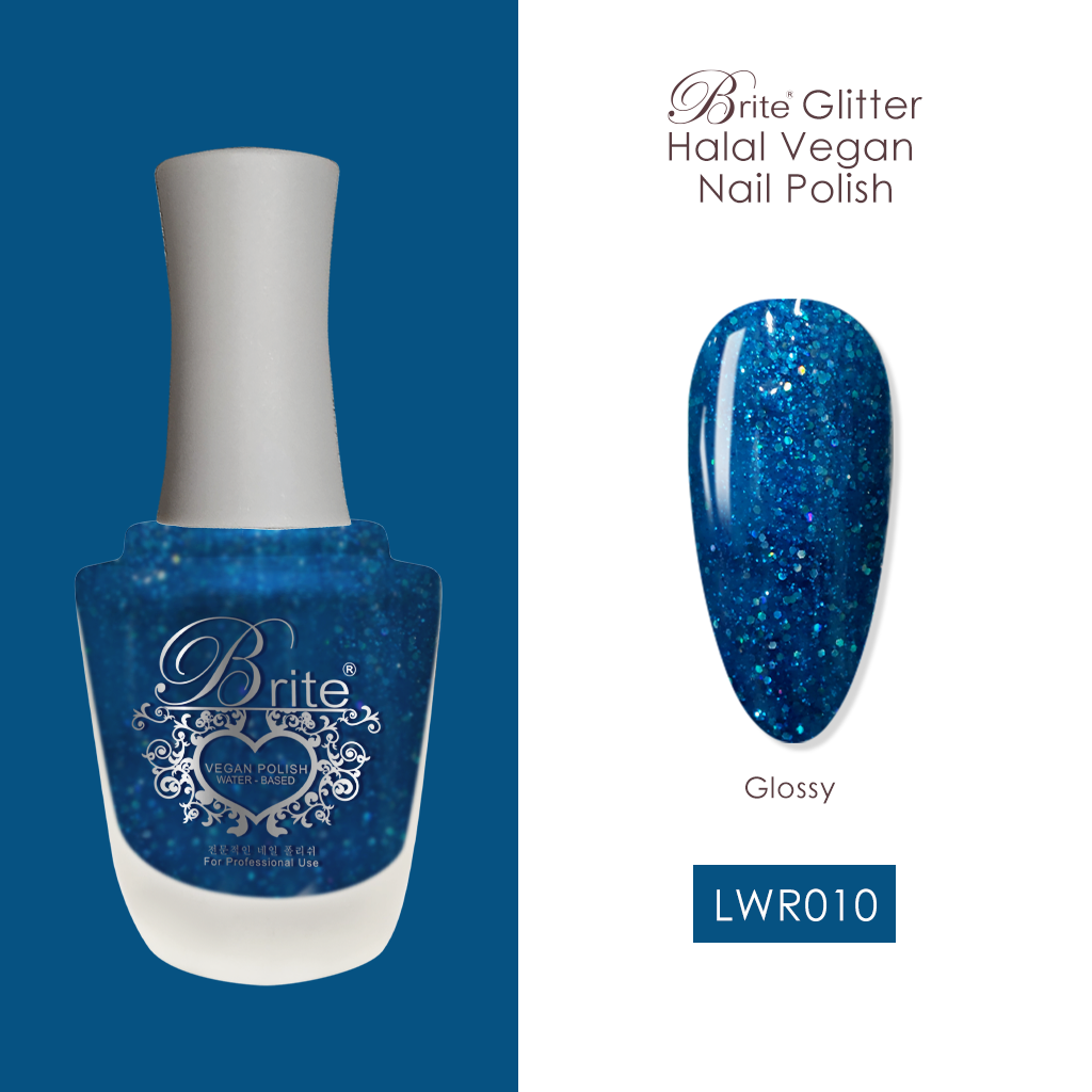 Brite Halal Vegan Nail Polish (Blue Series)