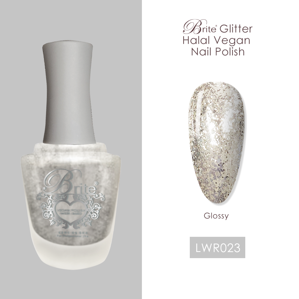 Brite Halal Vegan Nail Polish (Grey Series)
