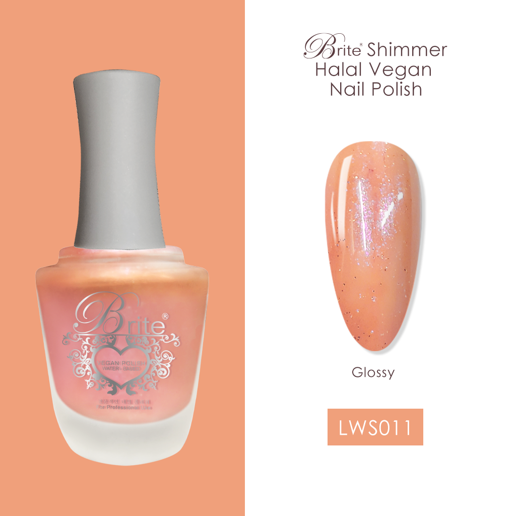 Brite Halal Vegan Nail Polish (Pink Series)