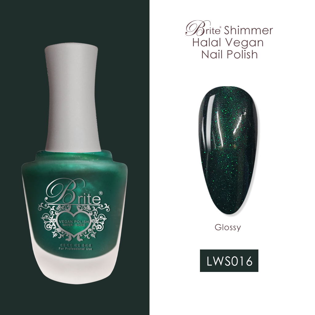 Brite Halal Vegan Nail Polish (Green Series)