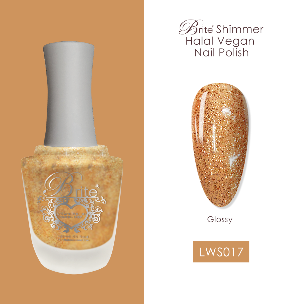 Brite Halal Vegan Nail Polish (Pink Series)