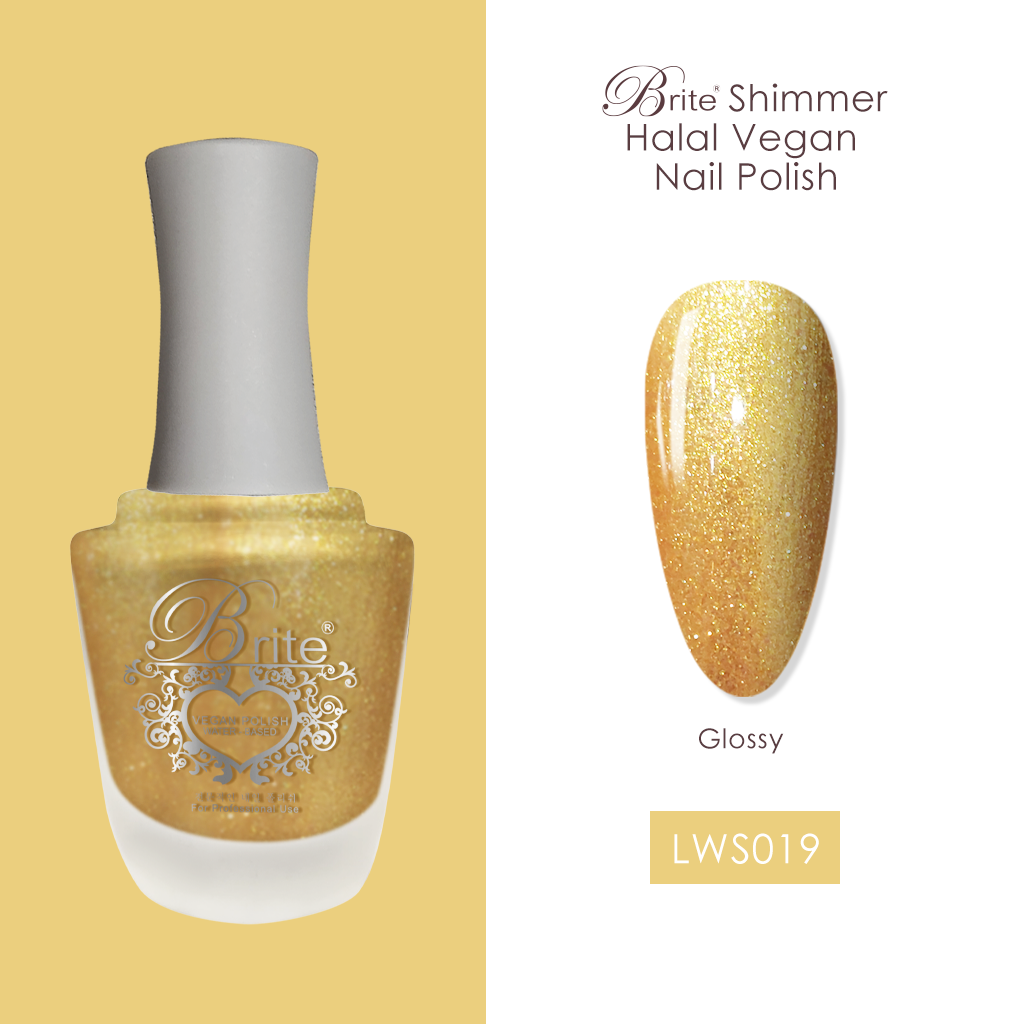 Brite Halal Vegan Nail Polish (Yellow Series)