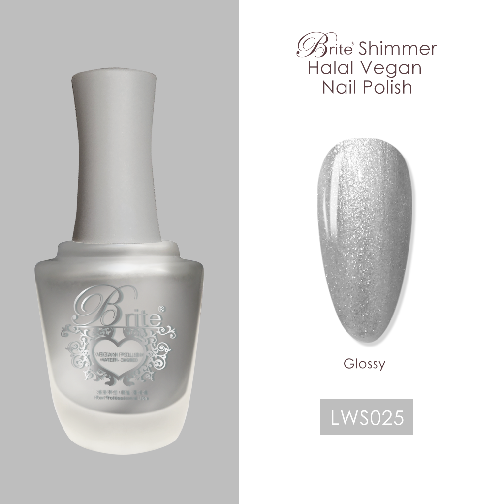 Brite Halal Vegan Nail Polish (Grey Series)
