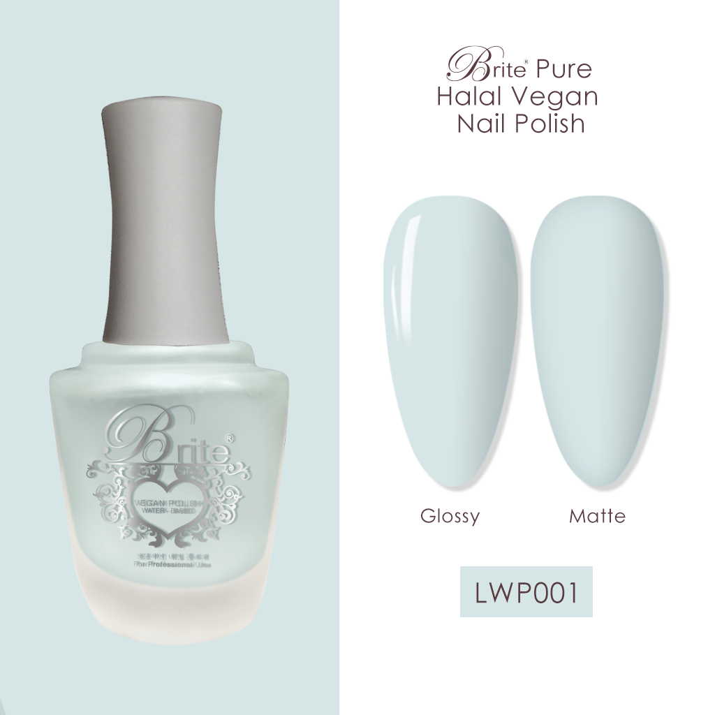 Brite Halal Vegan Nail Polish (Grey Series)
