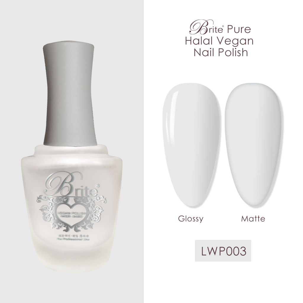 Brite Halal Vegan Nail Polish (Grey Series)