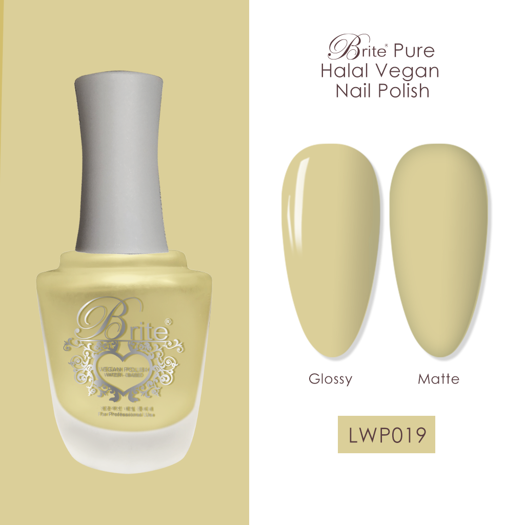 Brite Halal Vegan Nail Polish (Green Series)