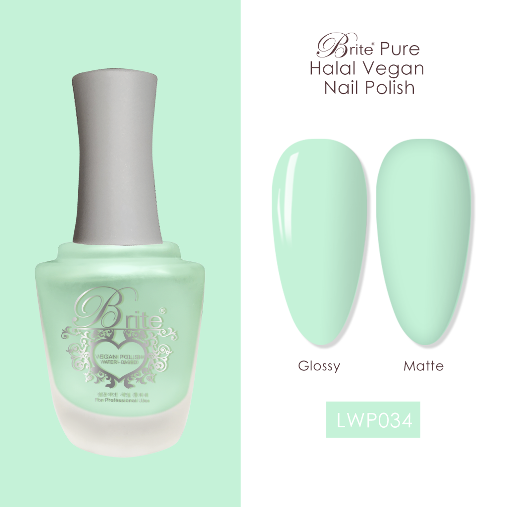 Brite Halal Vegan Nail Polish (Blue Series)