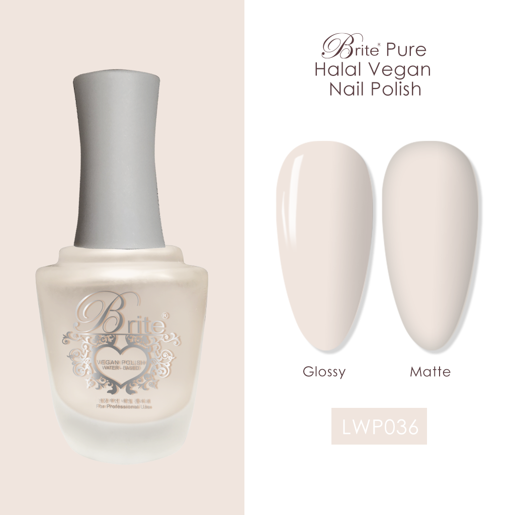 Brite Halal Vegan Nail Polish (Grey Series)
