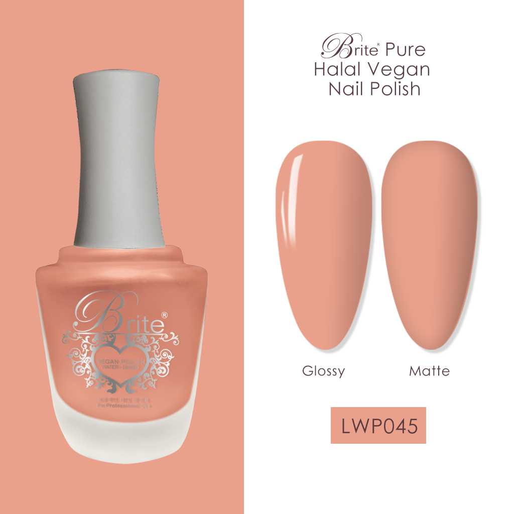 Brite Halal Vegan Nail Polish (Pink Series)