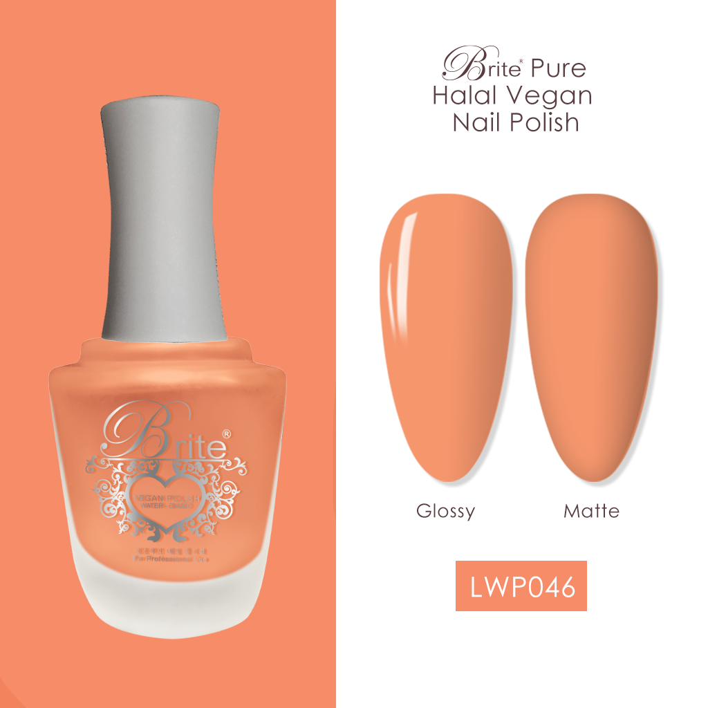 Brite Halal Vegan Nail Polish (Pink Series)