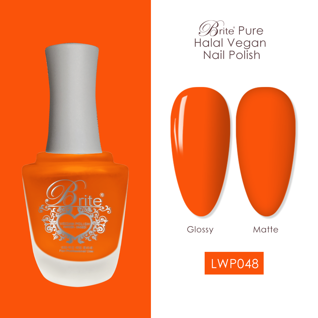 Brite Halal Vegan Nail Polish (Red Series)