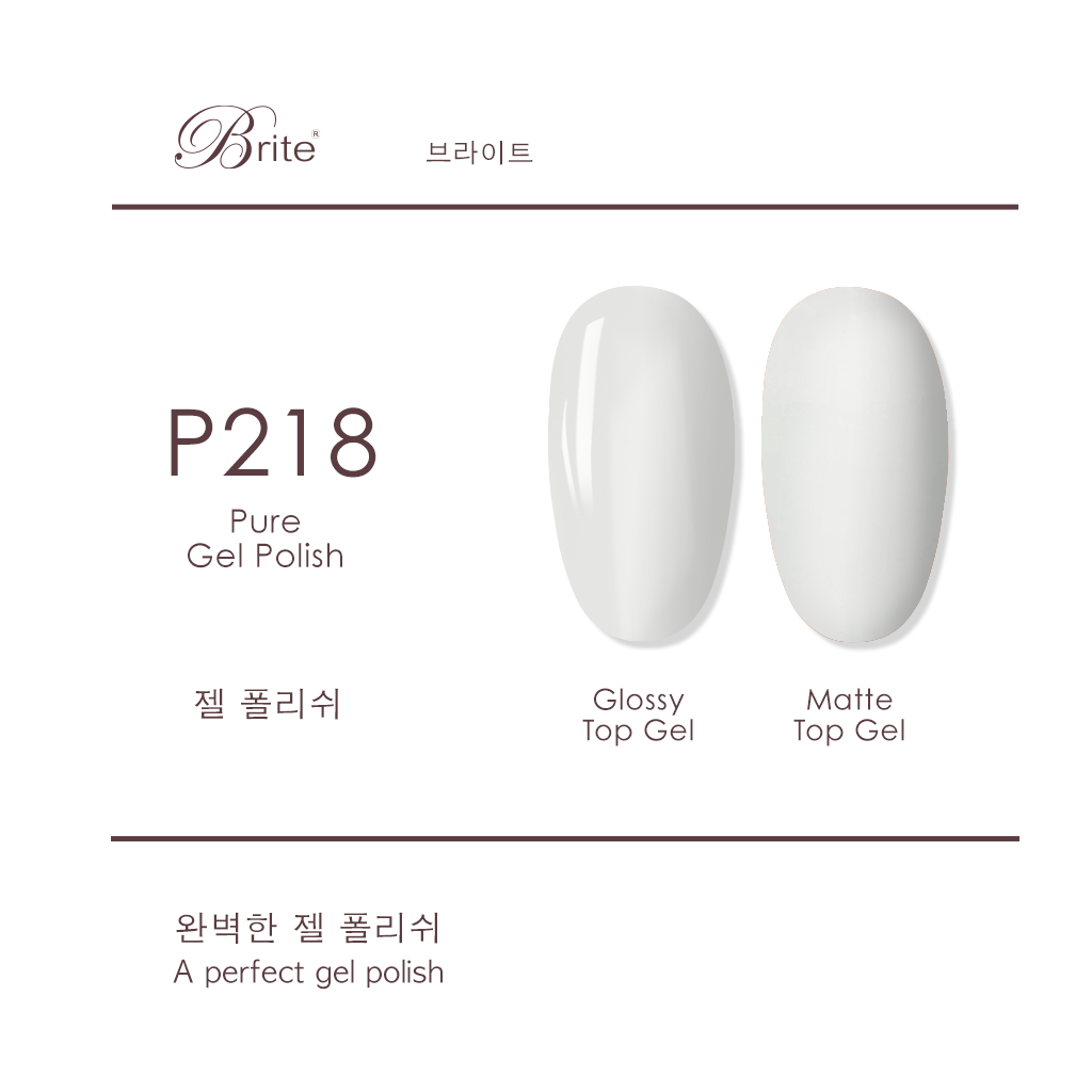 Brite Gel Polish (Grey Series)
