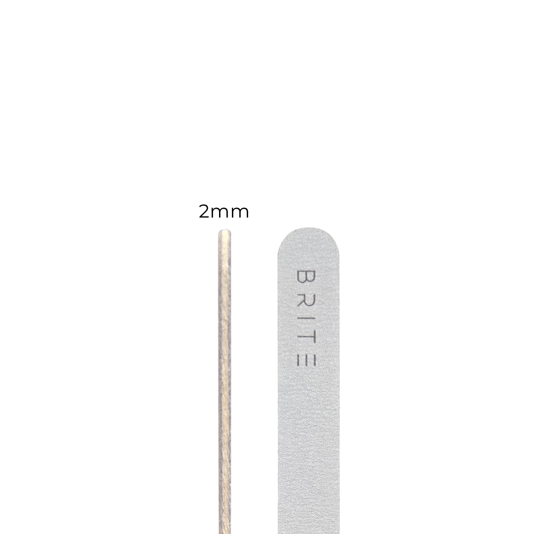 Brite Thin Wooden Nail File - 100/180