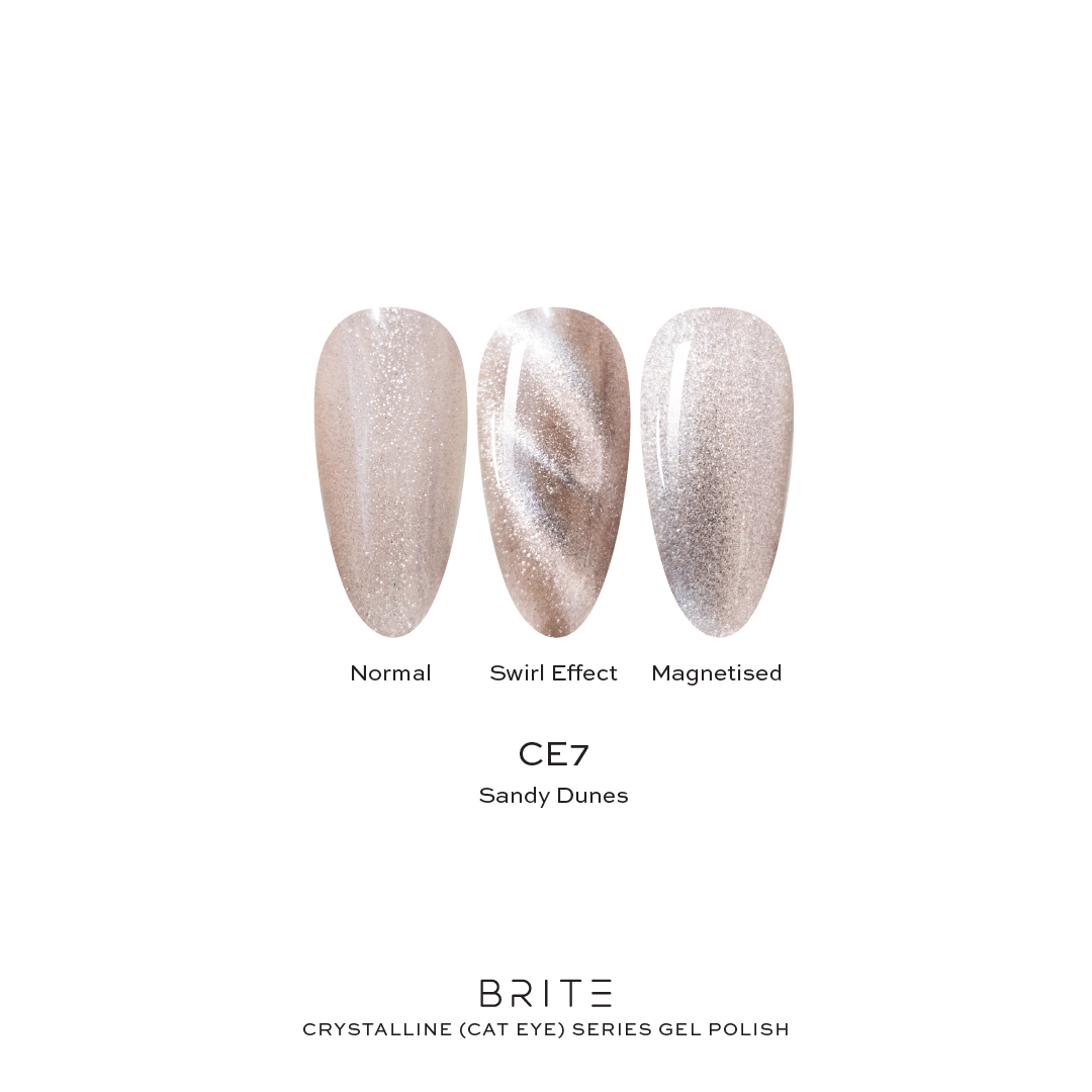 Brite Crystalline Cat Eye Gel Polish (CE7-CE22)
