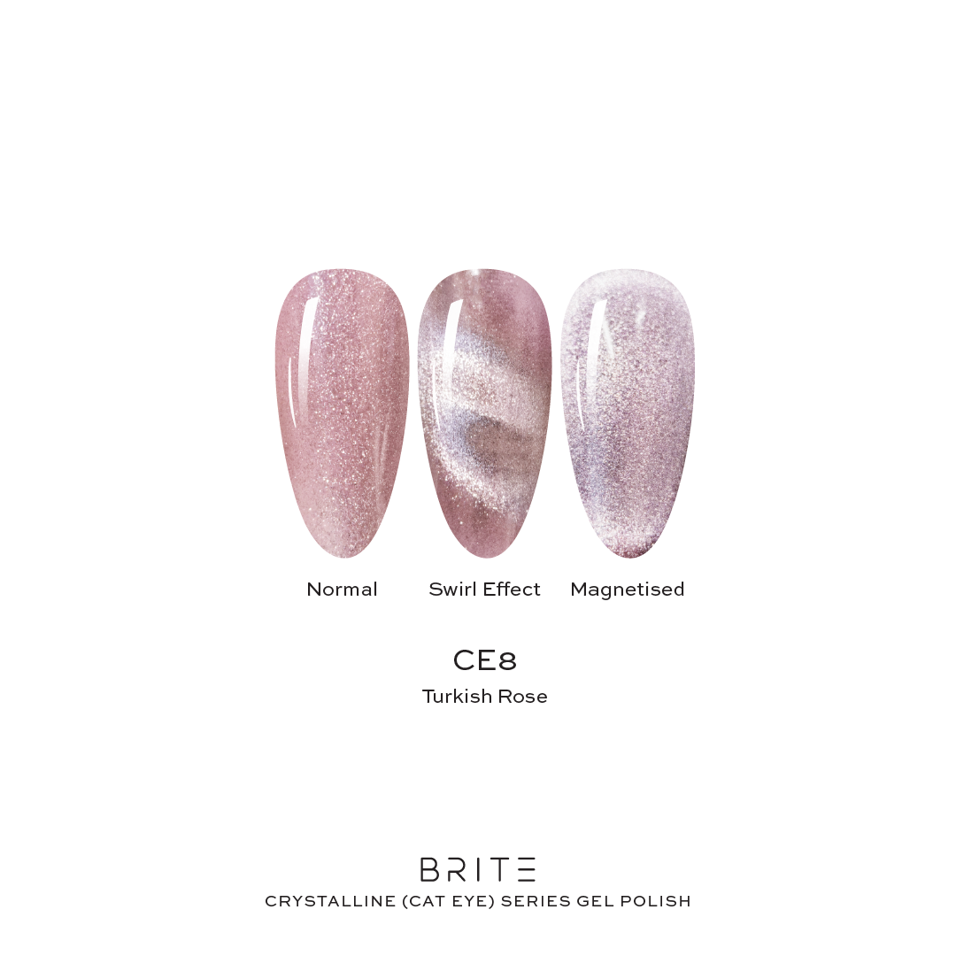 Brite Crystalline Cat Eye Gel Polish (CE7-CE22)