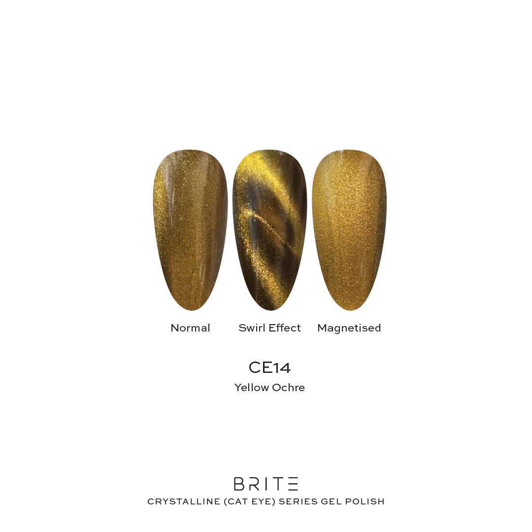 Brite Crystalline Cat Eye Gel Polish (CE7-CE22)