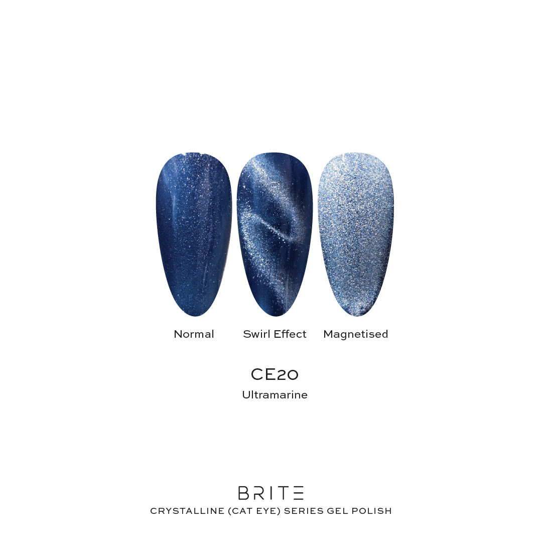 Brite Crystalline Cat Eye Gel Polish (CE7-CE22)