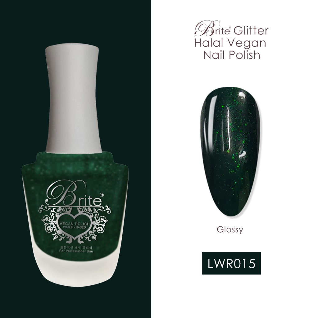 Brite Halal Vegan Nail Polish (Green Series)