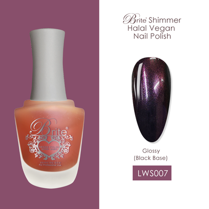 Brite Halal Vegan Nail Polish (Purple Series)