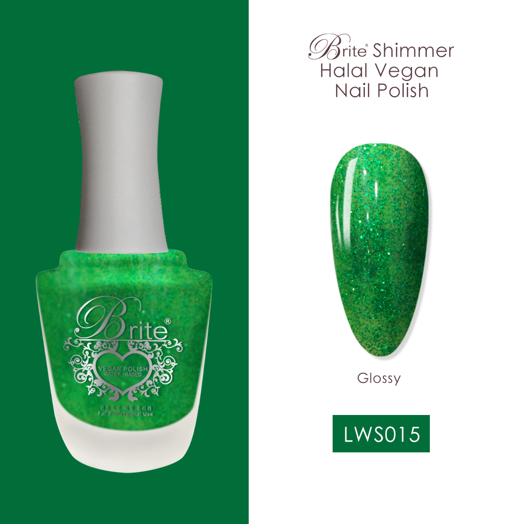 Brite Halal Vegan Nail Polish (Green Series)