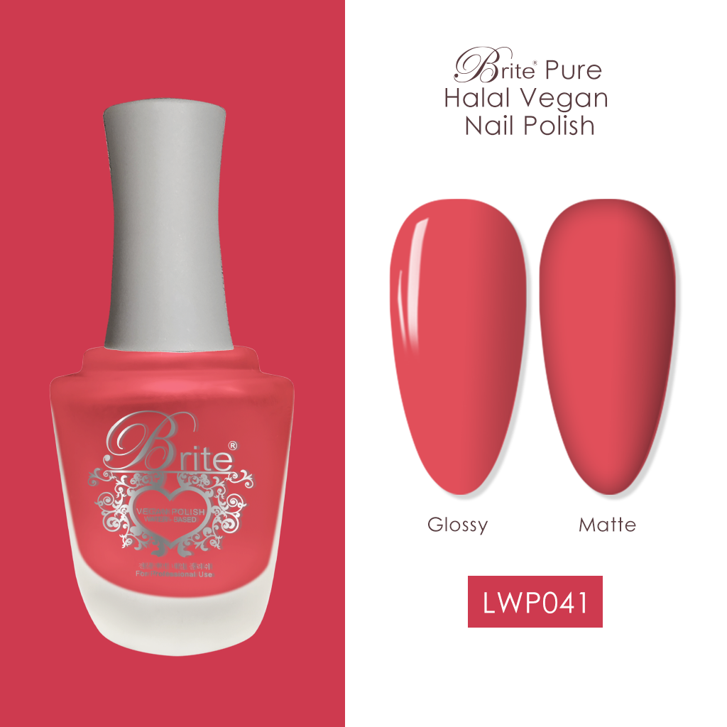 Brite Halal Vegan Nail Polish (Pink Series)