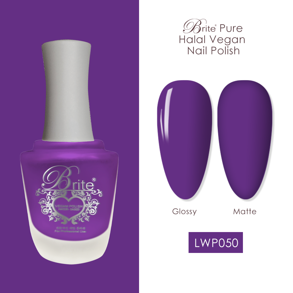 Brite Halal Vegan Nail Polish (Purple Series)