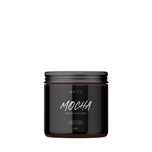 Brite Organic Body Scrub - Mocha (500ml/1 Gallon)
