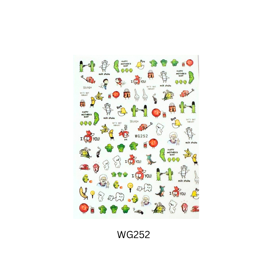 Nail Art Sticker