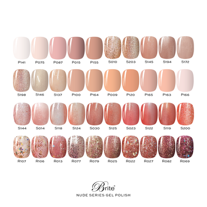 Brite Gel Polish (Nude Series)