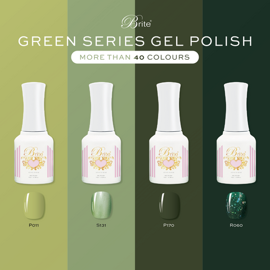 Brite Gel Polish (Green Series)