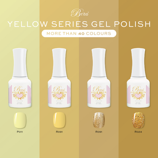 Brite Gel Polish (Yellow Series)