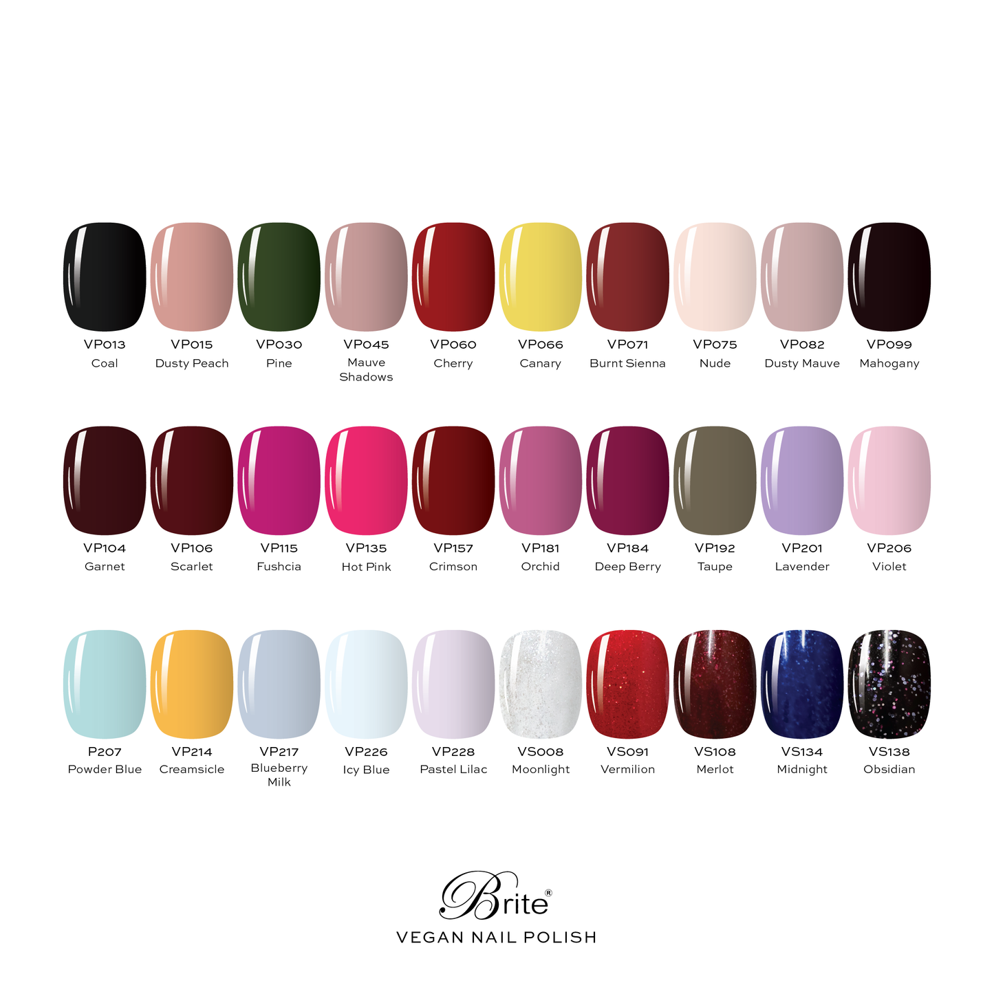 Brite Vegan Nail Polish