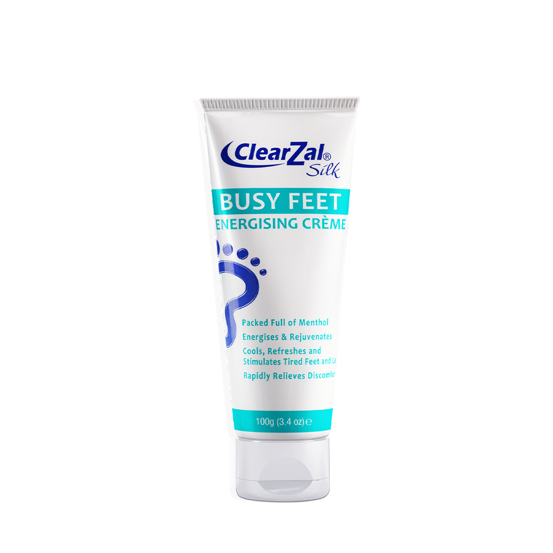 Clearzal Silk Busy Feet Energising Creme