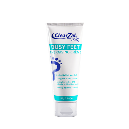 Clearzal Silk Busy Feet Energising Creme