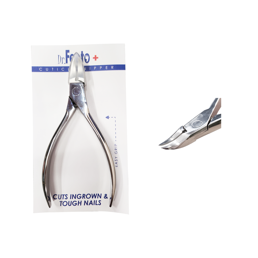 Dr Feeto Cuticle Nipper - Stainless Steel