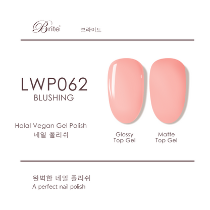 Brite Halal Vegan Nail Polish Gen 2 (Pink & Nudes Series)