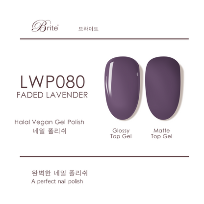 Brite Halal Vegan Nail Polish Gen 2 (Purples & Blue Series)