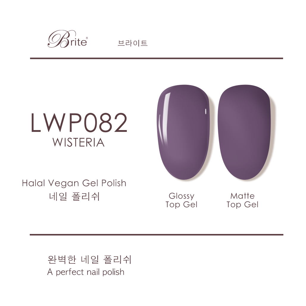 Brite Halal Vegan Nail Polish Gen 2 (Purples & Blue Series)