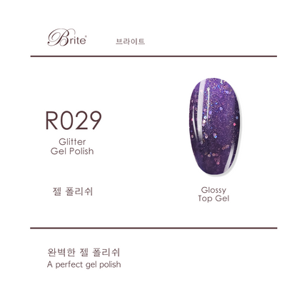 Brite Gel Polish (Purple Series)