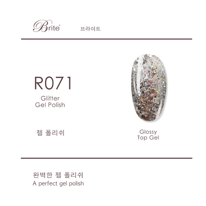 Brite Gel Polish (Grey Series)