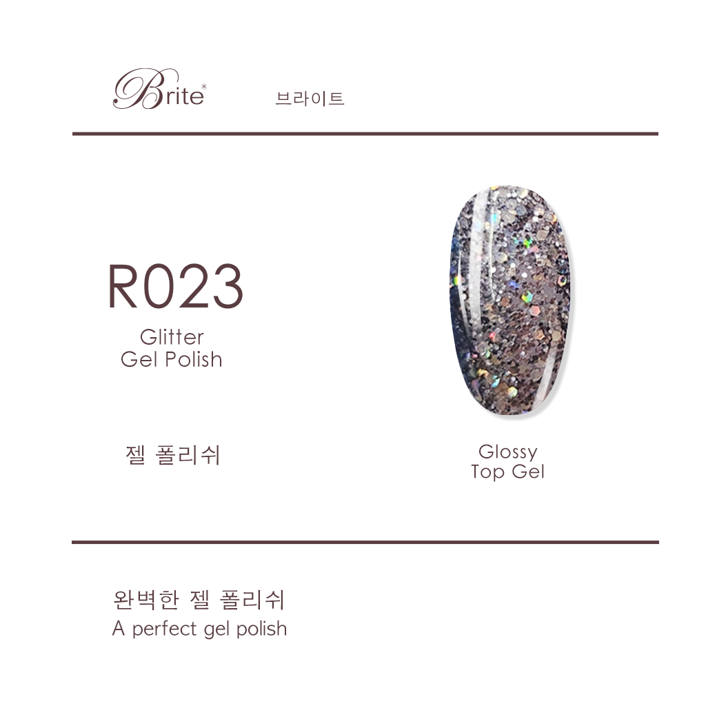 Brite Gel Polish (Grey Series)