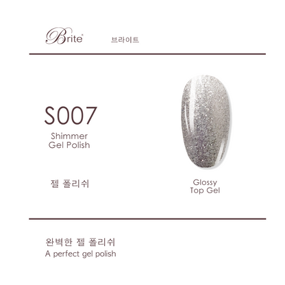 Brite Gel Polish (Grey Series)