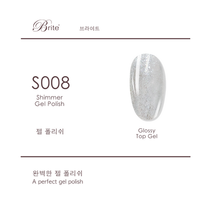 Brite Gel Polish (Grey Series)