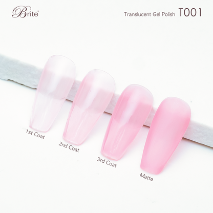 Brite Gel Polish (Translucent Series)