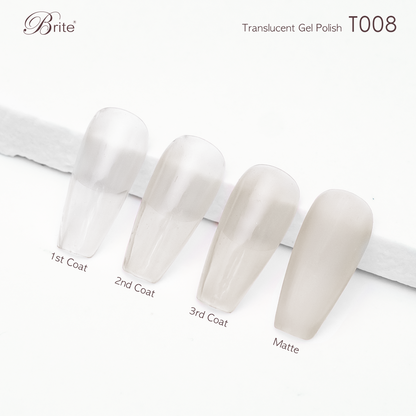 Brite Gel Polish (Translucent Series)