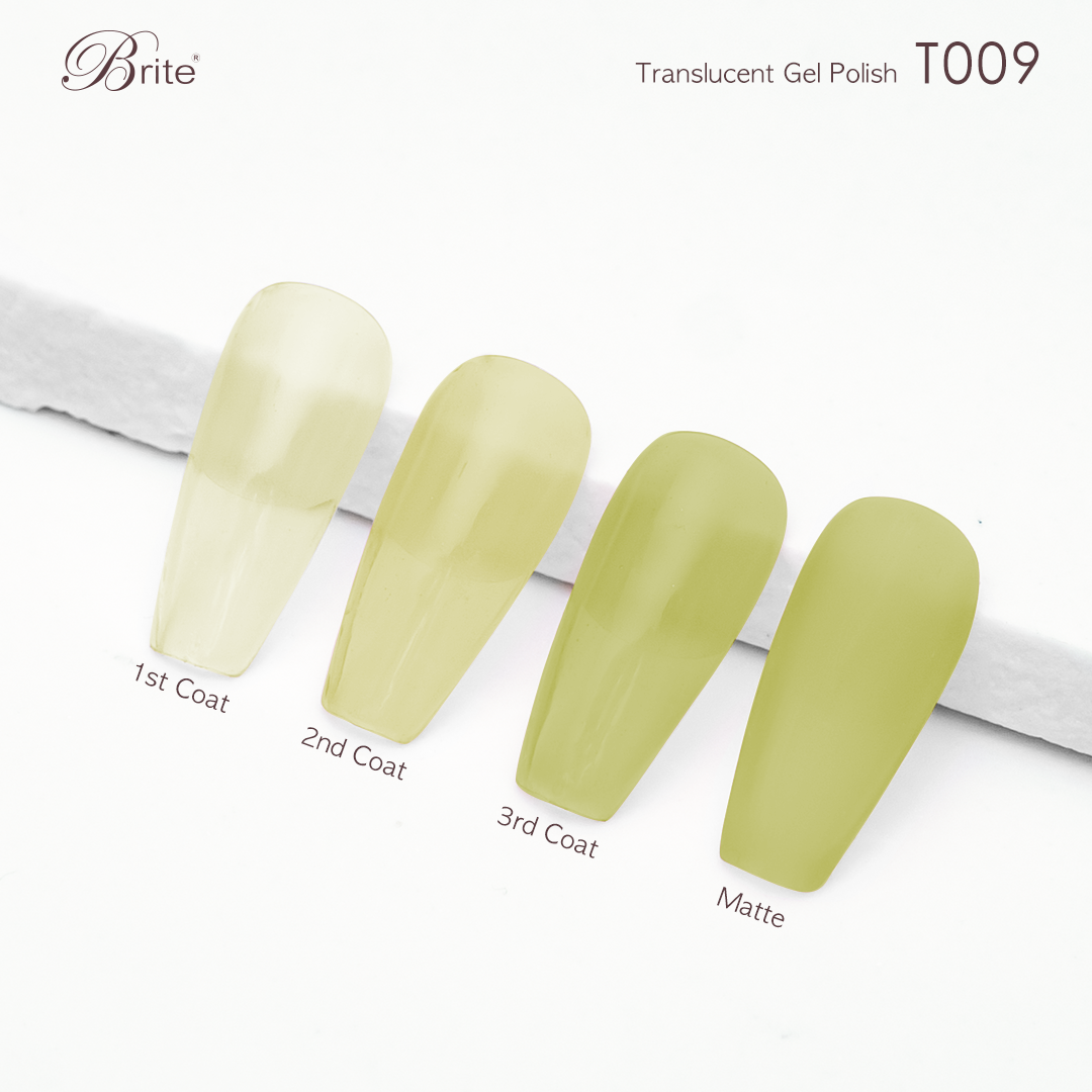 Brite Gel Polish (Translucent Series)