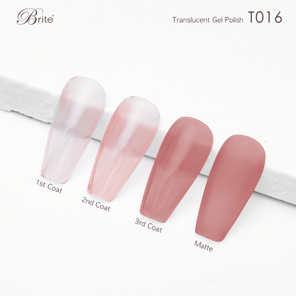 Brite Gel Polish (Translucent Series)