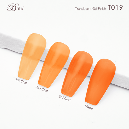 Brite Gel Polish (Translucent Series)